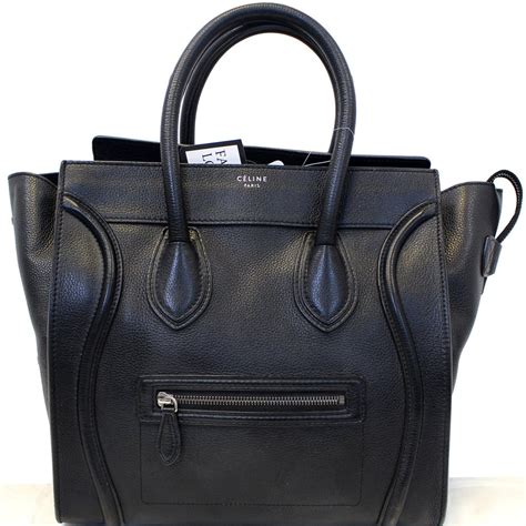 celine tas zwart|celine leather handbags.